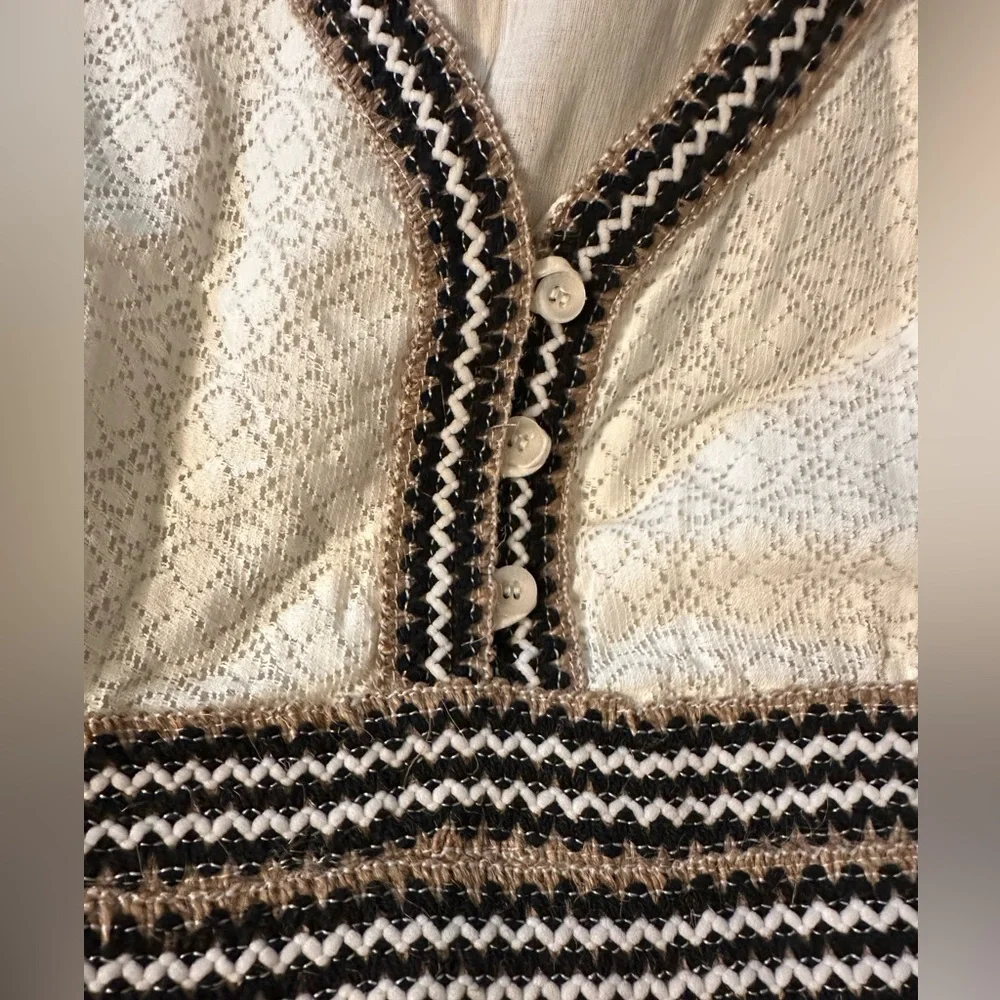 Dress Boho Embroidered | NWT, 1X/2X - Picture 3 of 8